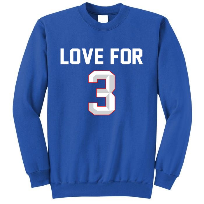 Love For 3 Pray For Damar Show Love Tall Sweatshirt