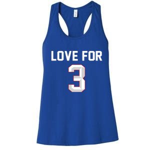 Love For 3 Pray For Damar Show Love Women's Racerback Tank