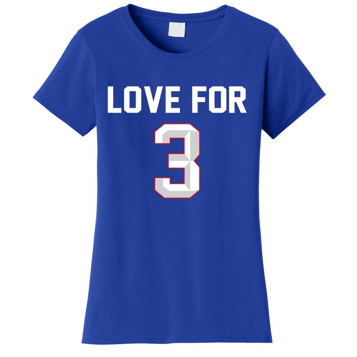 Love For 3 Pray For Damar Show Love Women's T-Shirt