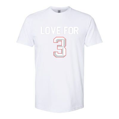 Love For 3 Pray For Damar Show Love Softstyle CVC T-Shirt