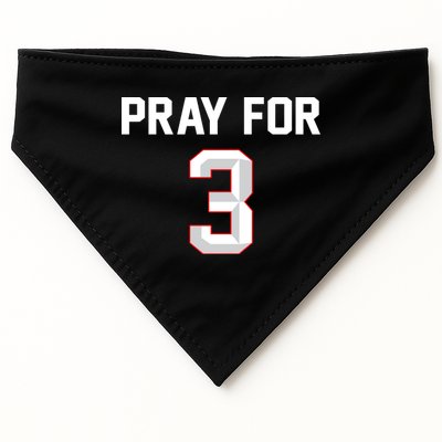 Love For 3 Pray For Damar Show Love USA-Made Doggie Bandana