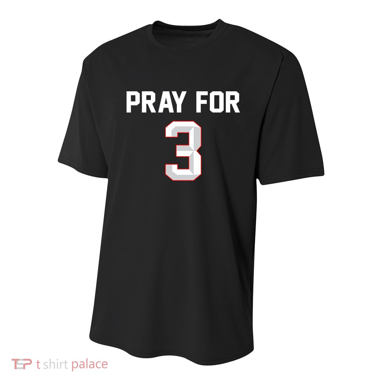 Love For 3 Pray For Damar Show Love Youth Performance Sprint T-Shirt