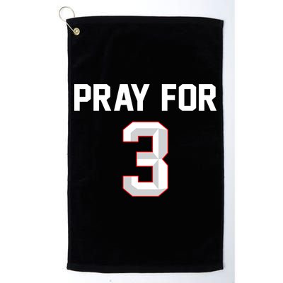 Love For 3 Pray For Damar Show Love Golf Towel
