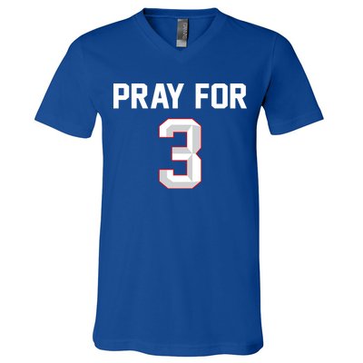 Love For 3 Pray For Damar Show Love V-Neck T-Shirt