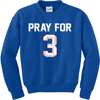 Love For 3 Pray For Damar Show Love Kids Sweatshirt