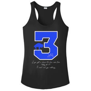 Love For 3 Pray For Damar Strong Ladies PosiCharge Competitor Racerback Tank