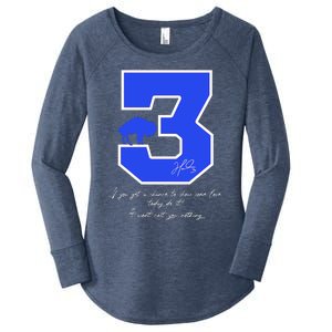 Love For 3 Pray For Damar Strong Women's Perfect Tri Tunic Long Sleeve Shirt