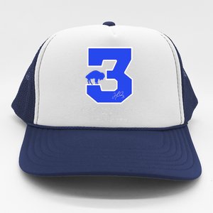 Love For 3 Pray For Damar Strong Trucker Hat