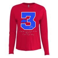 Love For 3 Pray For Damar Strong Womens Cotton Relaxed Long Sleeve T-Shirt