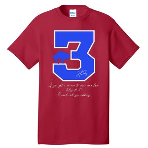 Love For 3 Pray For Damar Strong Tall T-Shirt