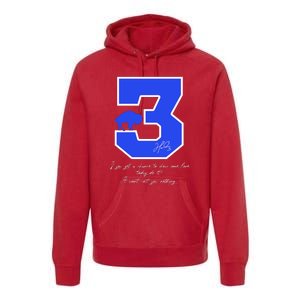 Love For 3 Pray For Damar Strong Premium Hoodie