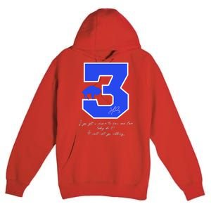 Love For 3 Pray For Damar Strong Premium Pullover Hoodie