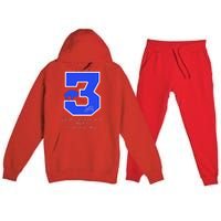 Love For 3 Pray For Damar Strong Premium Hooded Sweatsuit Set