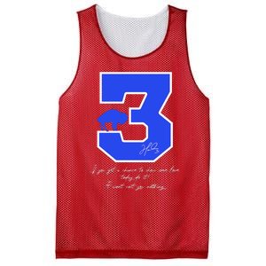 Love For 3 Pray For Damar Strong Mesh Reversible Basketball Jersey Tank