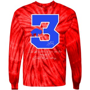 Love For 3 Pray For Damar Strong Tie-Dye Long Sleeve Shirt