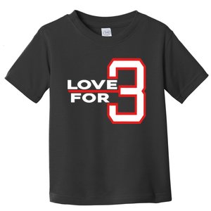 Love For 3 Pray For Damar Toddler T-Shirt