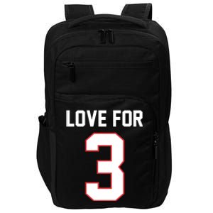 Love For 3 Buffalo Football Tribute Impact Tech Backpack