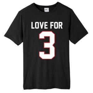 Love For 3 Buffalo Football Tribute Tall Fusion ChromaSoft Performance T-Shirt