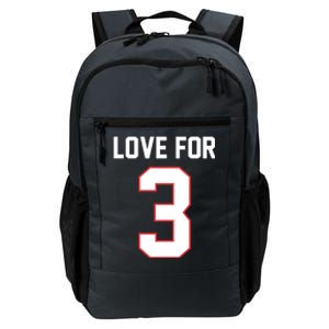 Love For 3 Buffalo Football Tribute Daily Commute Backpack