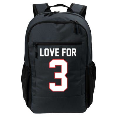 Love For 3 Buffalo Football Tribute Daily Commute Backpack