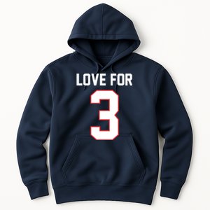 Love For 3 Buffalo Football Tribute Hoodie