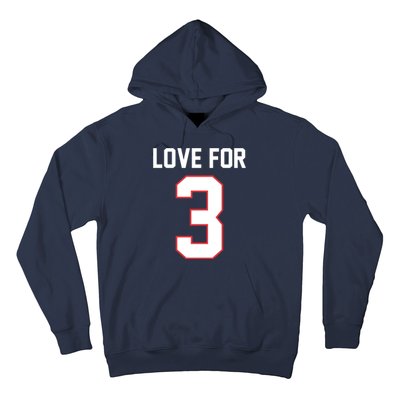 Love For 3 Buffalo Football Tribute Hoodie