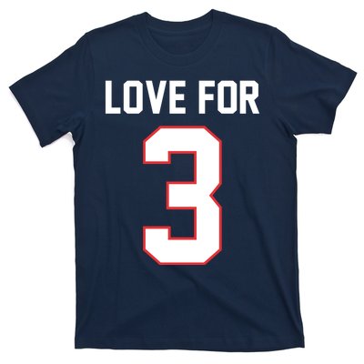 Love For 3 Buffalo Football Tribute T-Shirt