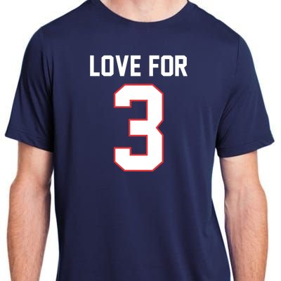 Love For 3 Buffalo Football Tribute Adult ChromaSoft Performance T-Shirt