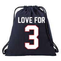 Love For 3 Buffalo Football Tribute Drawstring Bag