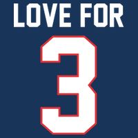 Love For 3 Buffalo Football Tribute 16 in Basic Backpack