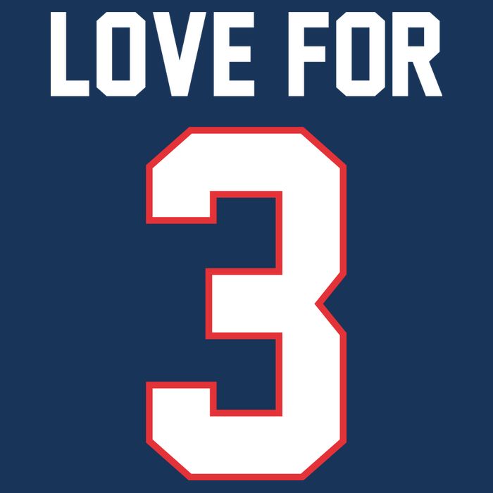 Love For 3 Buffalo Football Tribute 16 in Basic Backpack