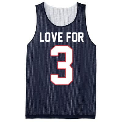 Love For 3 Buffalo Football Tribute Mesh Reversible Basketball Jersey Tank