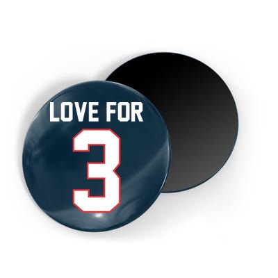 Love For 3 Buffalo Football Tribute Magnet