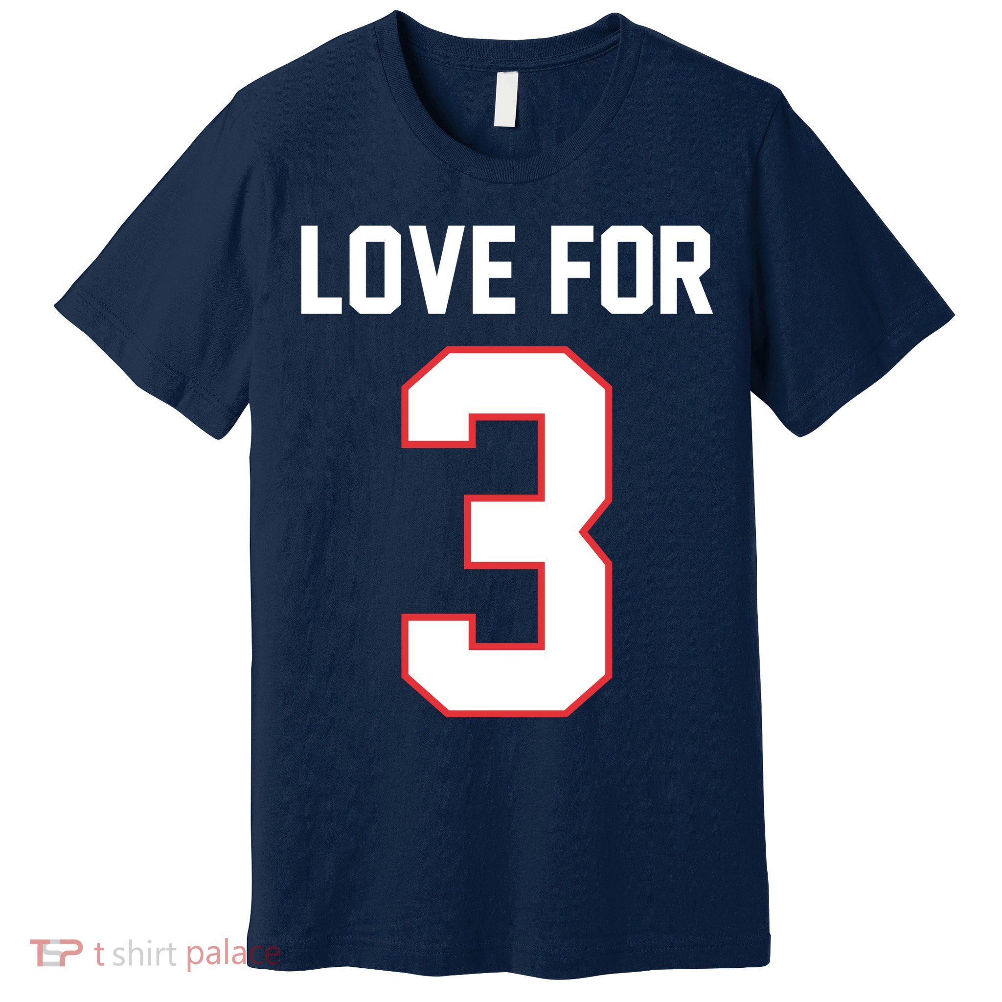 Love For 3 Buffalo Football Tribute Premium T-Shirt
