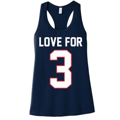 Love For 3 Buffalo Football Tribute Womens Tank Top