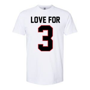 Love For 3 Buffalo Football Tribute Softstyle® CVC T-Shirt