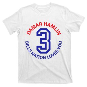 Love For 3 Pray For Damar Strong T-Shirt