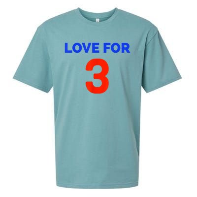 Love For 3 Football Sueded Cloud Jersey T-Shirt