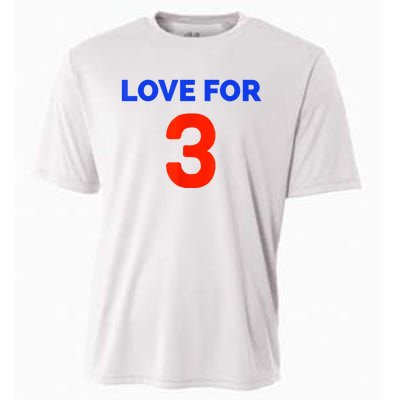 Love For 3 Football Cooling Performance Crew T-Shirt