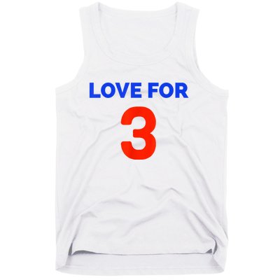 Love For 3 Football Tank Top