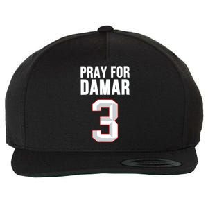 Love For 3 Pray For Damar Wool Snapback Cap