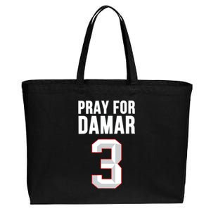 Love For 3 Pray For Damar Cotton Canvas Jumbo Tote