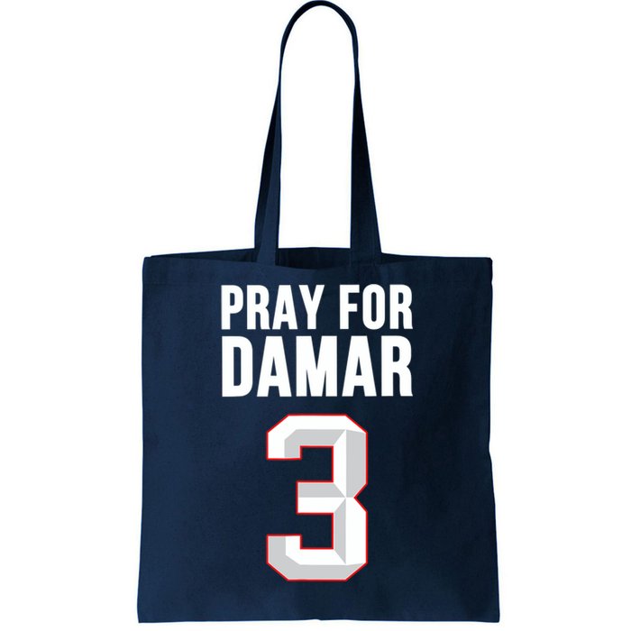 Love For 3 Pray For Damar Tote Bag