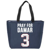 Love For 3 Pray For Damar Zip Tote Bag