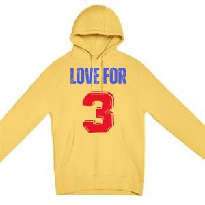 Love For 3 Damar We are with you Damar Premium Pullover Hoodie