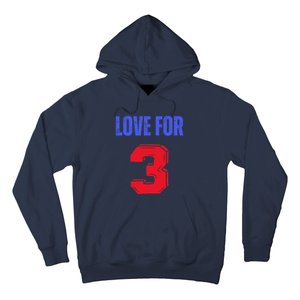 Love For 3 Damar We are with you Damar Hoodie