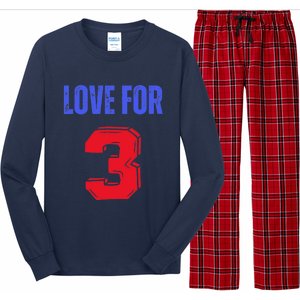 Love For 3 Damar We are with you Damar Long Sleeve Pajama Set