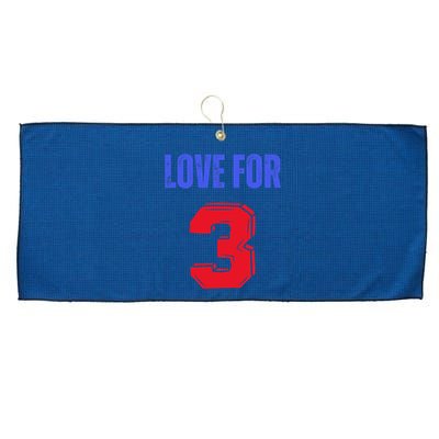 Love For 3 Damar We are with you Damar Large Microfiber Waffle Golf Towel