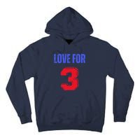 Love For 3 Damar We are with you Damar Tall Hoodie