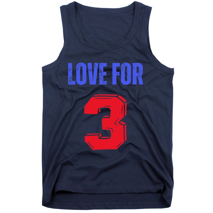 Love For 3 Damar We are with you Damar Tank Top